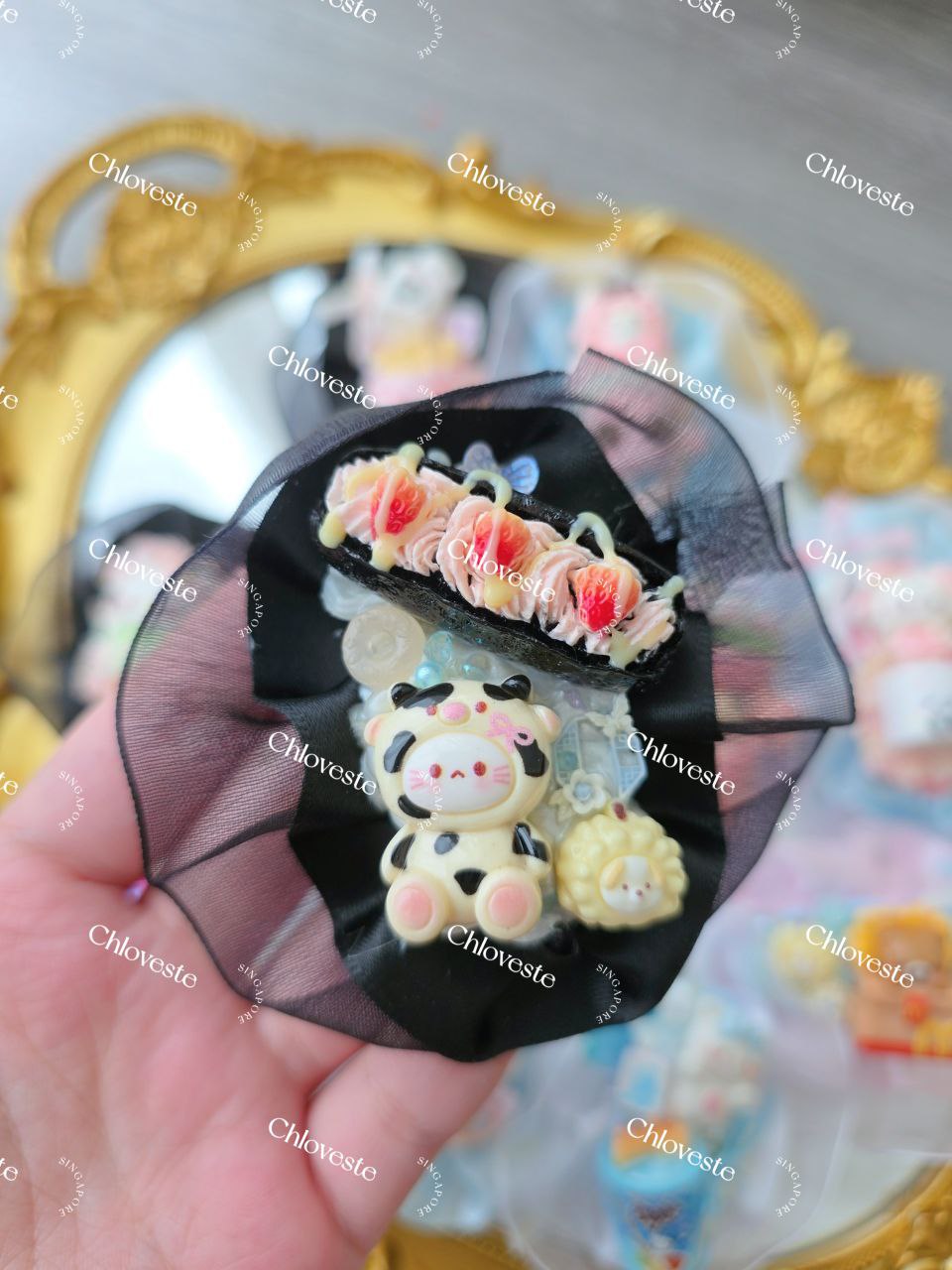 Hk cow x Food decoden clip