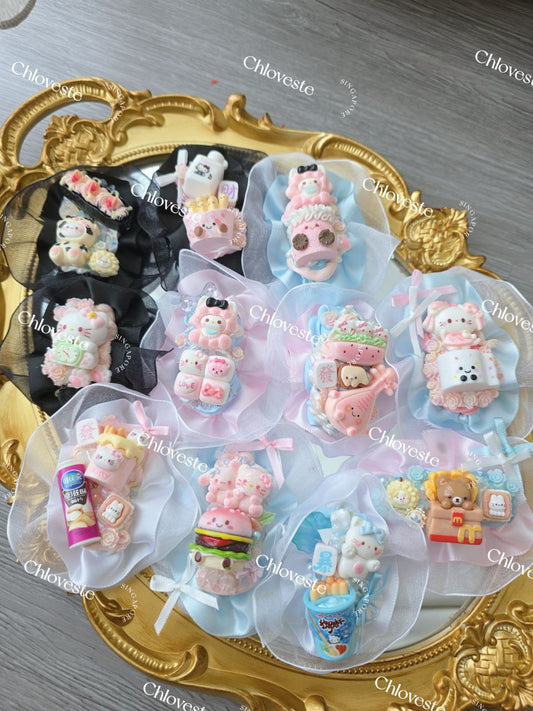 Hk cow x Food decoden clip